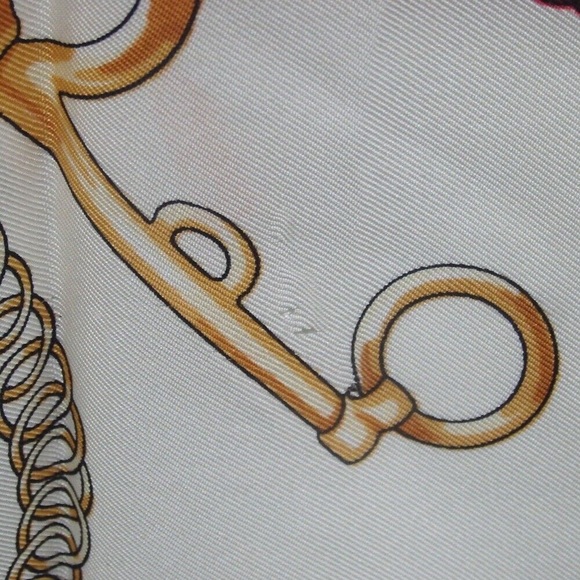 Authentic CELINE scarf silk [Used] - Picture 9 of 10